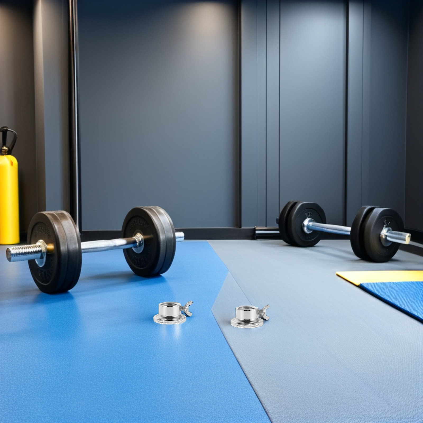 Home Gym Usa - 4 stuks halter anti-losmoeringsmoeren, halterklemmen van