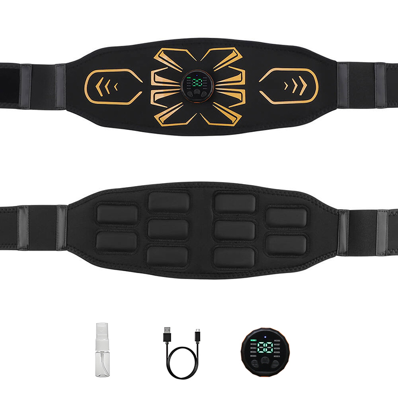 Weight Belt Lifting - Slimme buikspiertrainer, buikspierverstevigende riem, lichaamsmassage, training,