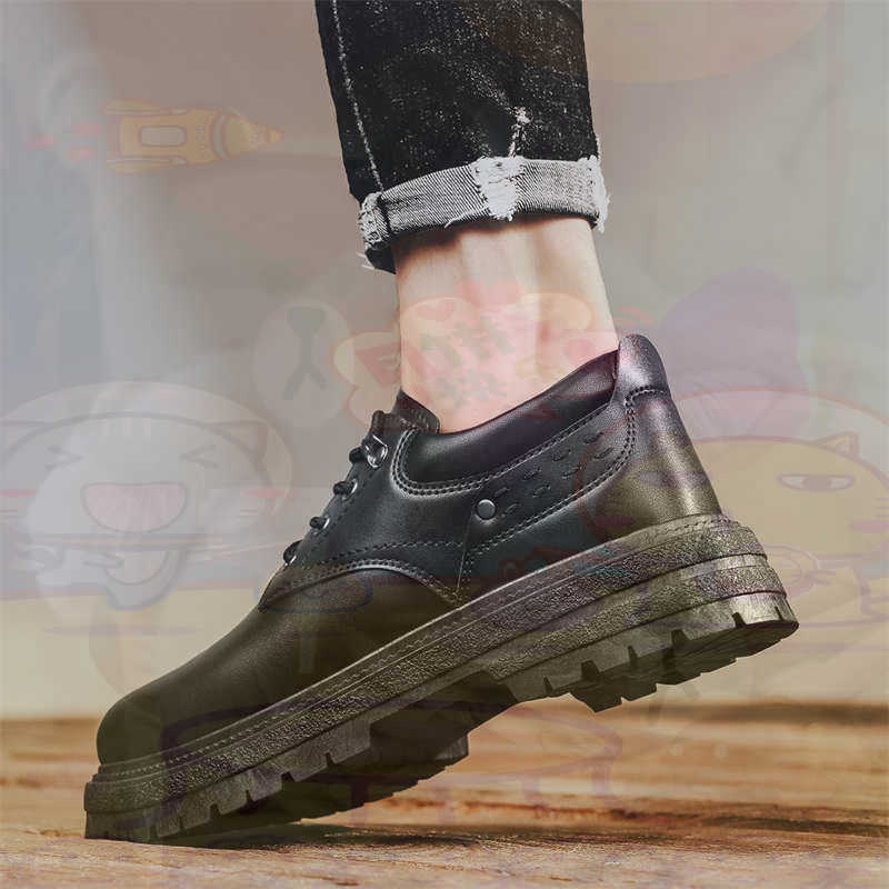 Home Gym Names - Donker natuurlijk leer Mode-sneakers Tennis Herensneakers