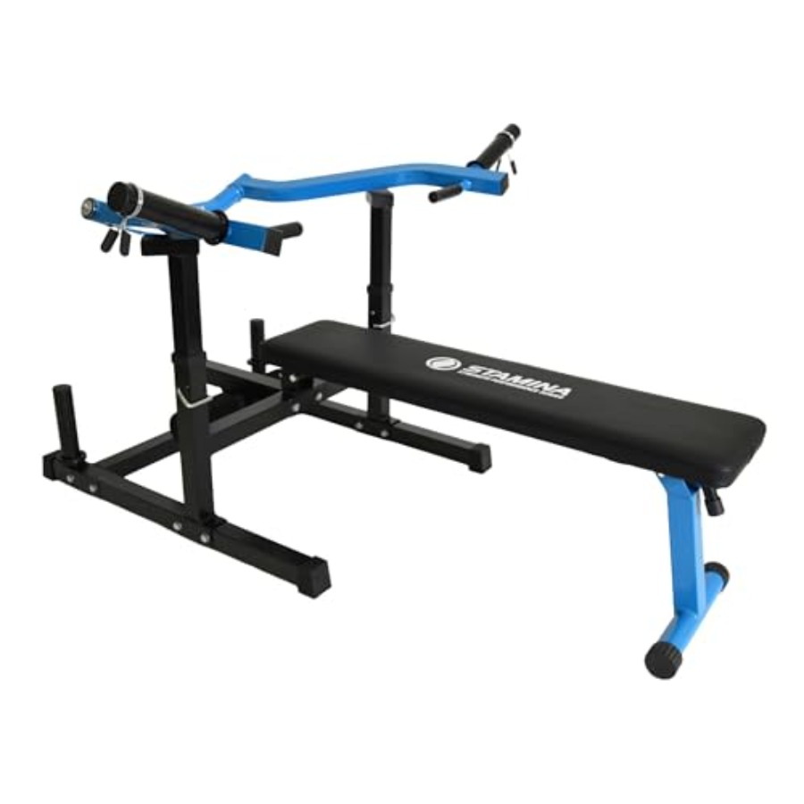 Leg Press Machine - Homegym krachttrainingsapparaat voor borstpers en beenextensie/curl,