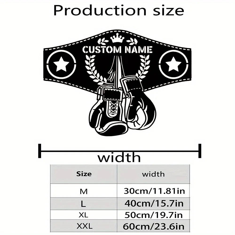 Home Gym Names - 1 stuk 2D platte op maat