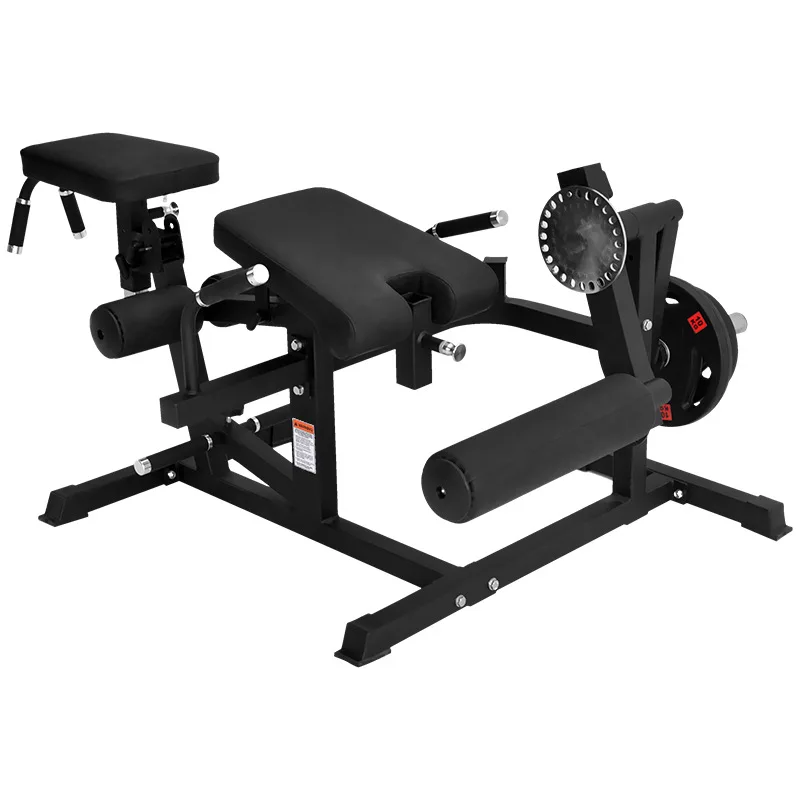 Home Gym Leg Extension Machine - Platenbelaste verstelbare beenoefenmachine voor thuisgym, krachttraining,