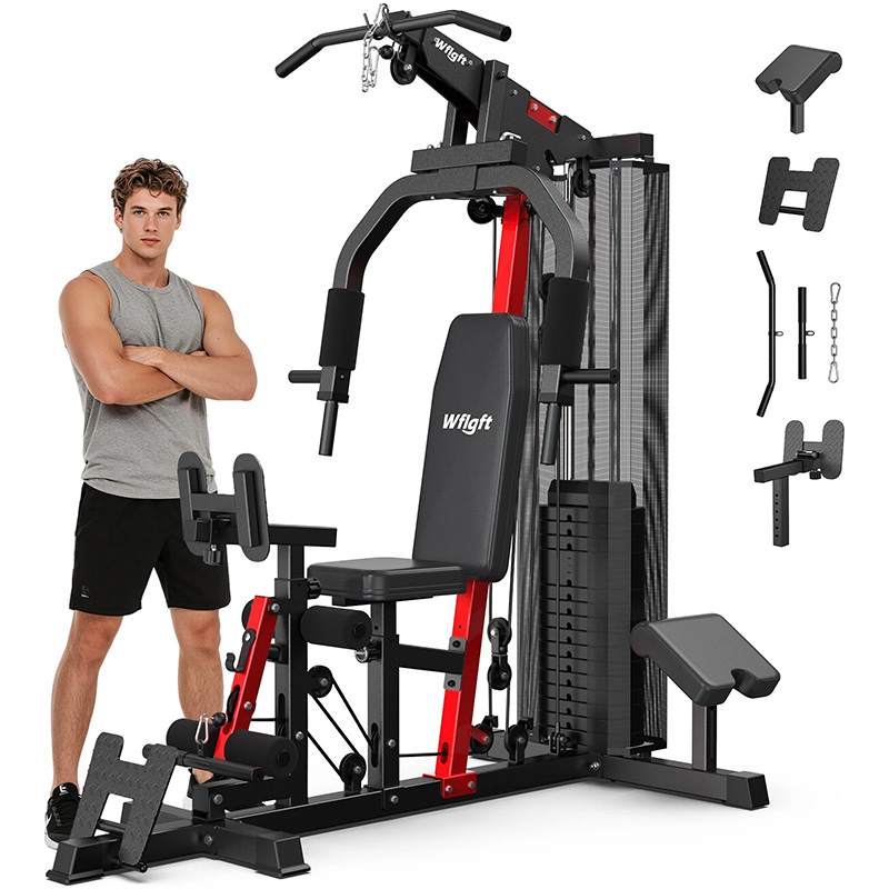 Home Gym Leg Extension Machine - Pooboo Home Gym Workout Apparatuur 148