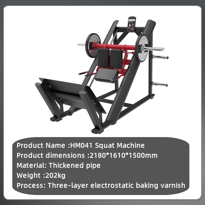Leg Press Machine - Squatmachine staande squat kuittrainer commerciële uitrusting