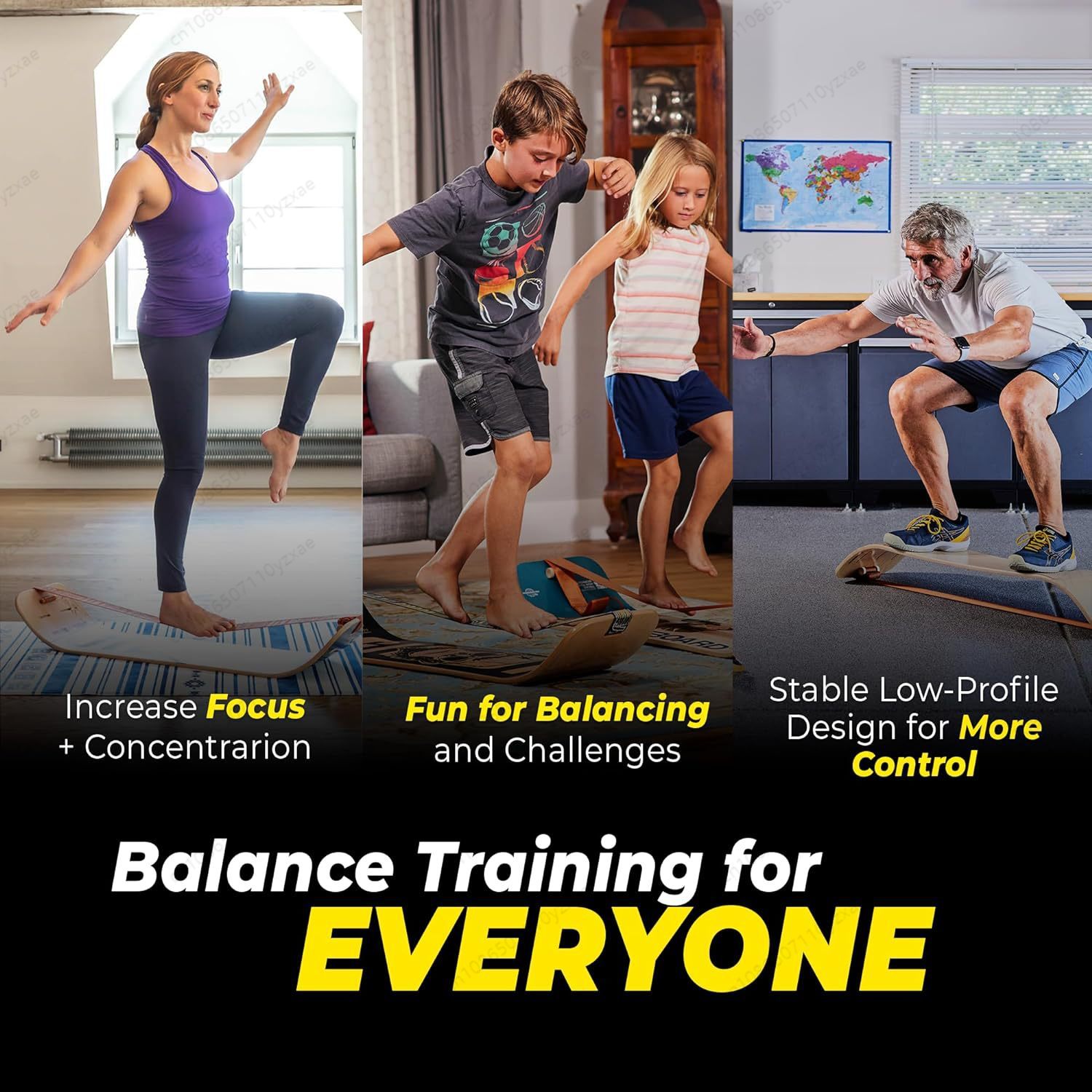 Slackline Balance Trainer Boar - Wobble Board Balance recensie en prijs