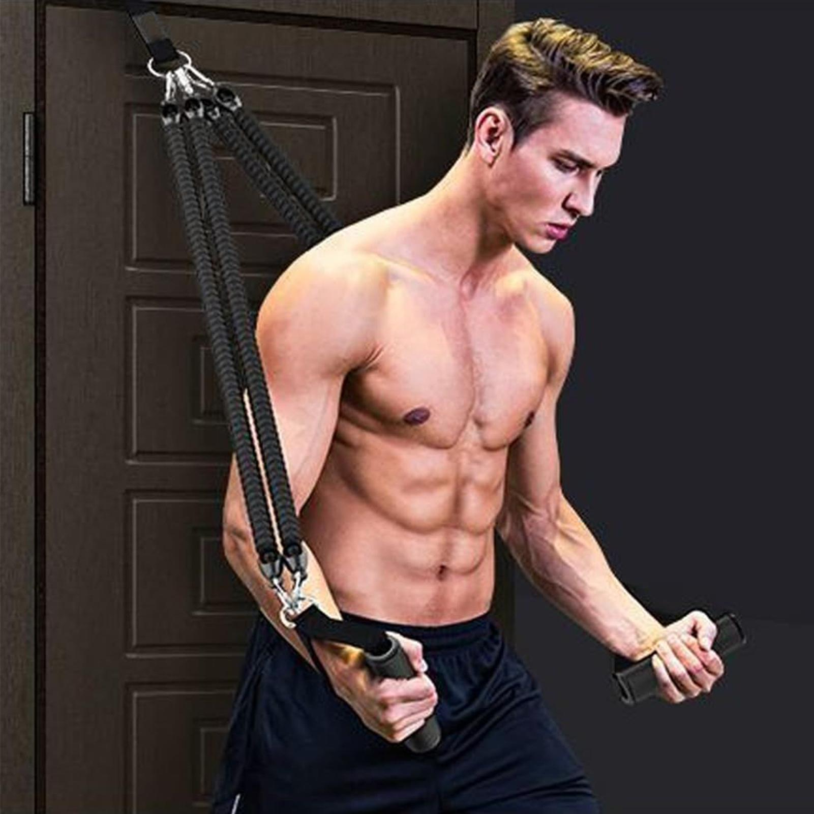 Voetpedaal met weerstandsband, - Home Gym Youtube recensie en prijs