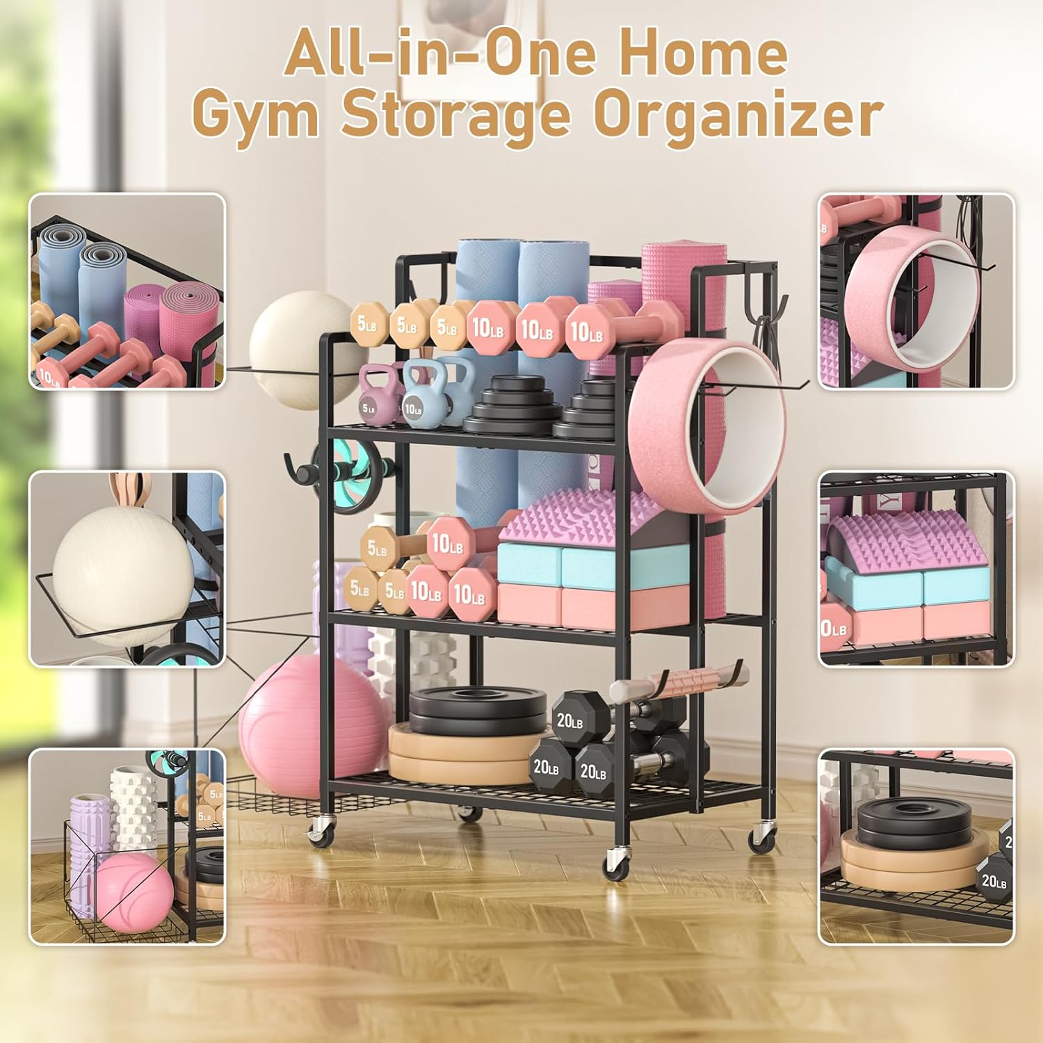 Opbergruimte voor thuisgym, ge - Home Gym Usa recensie en prijs