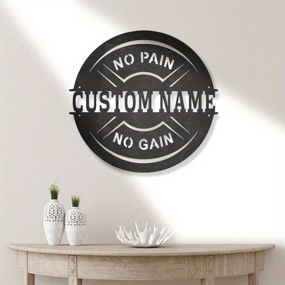 Gepersonaliseerde vintage meta - Home Gym Names recensie en prijs