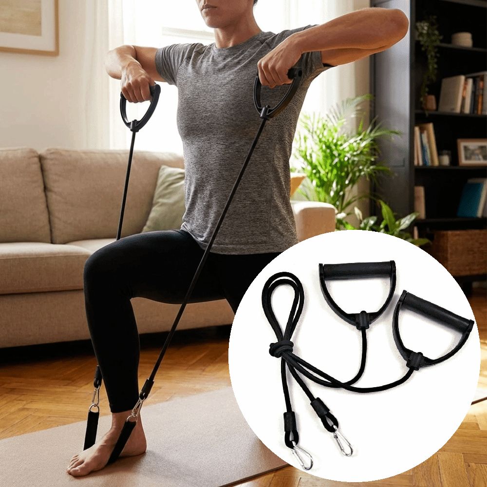 Rubberen trekkoordbanden voor  - Home Gym Youtube recensie en prijs