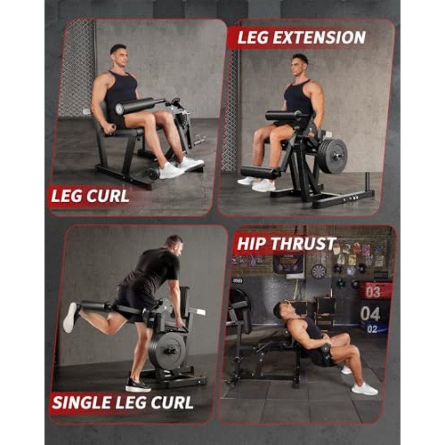 Homegym beenextensie- en curlm - Home Gym Leg Extension Machine recensie en prijs