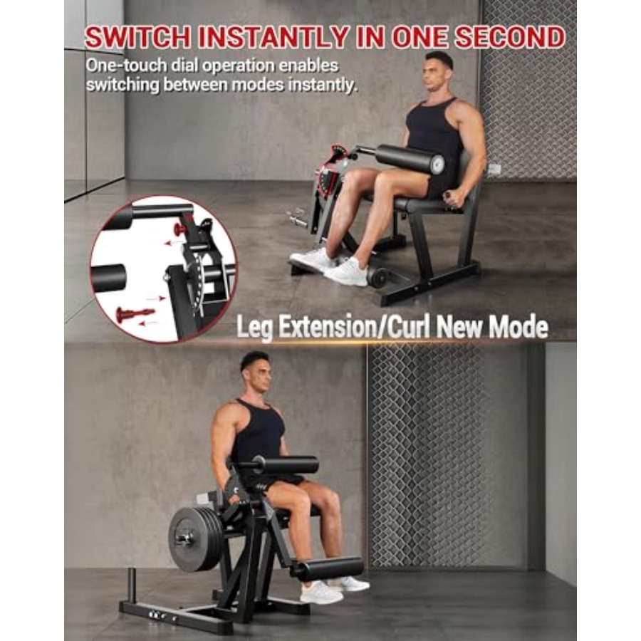 Homegym beenextensie- en curlm - Home Gym Leg Extension Machine recensie en prijs