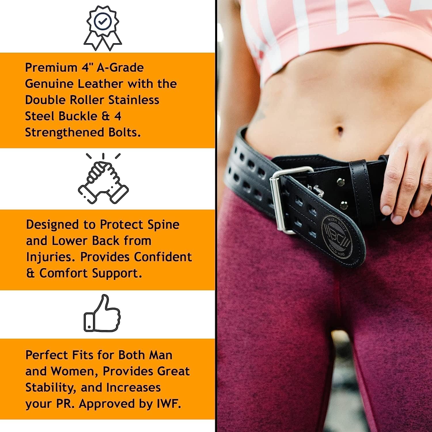 Leren gewichtshefband voor tra - Weight Belt Lifting recensie en prijs