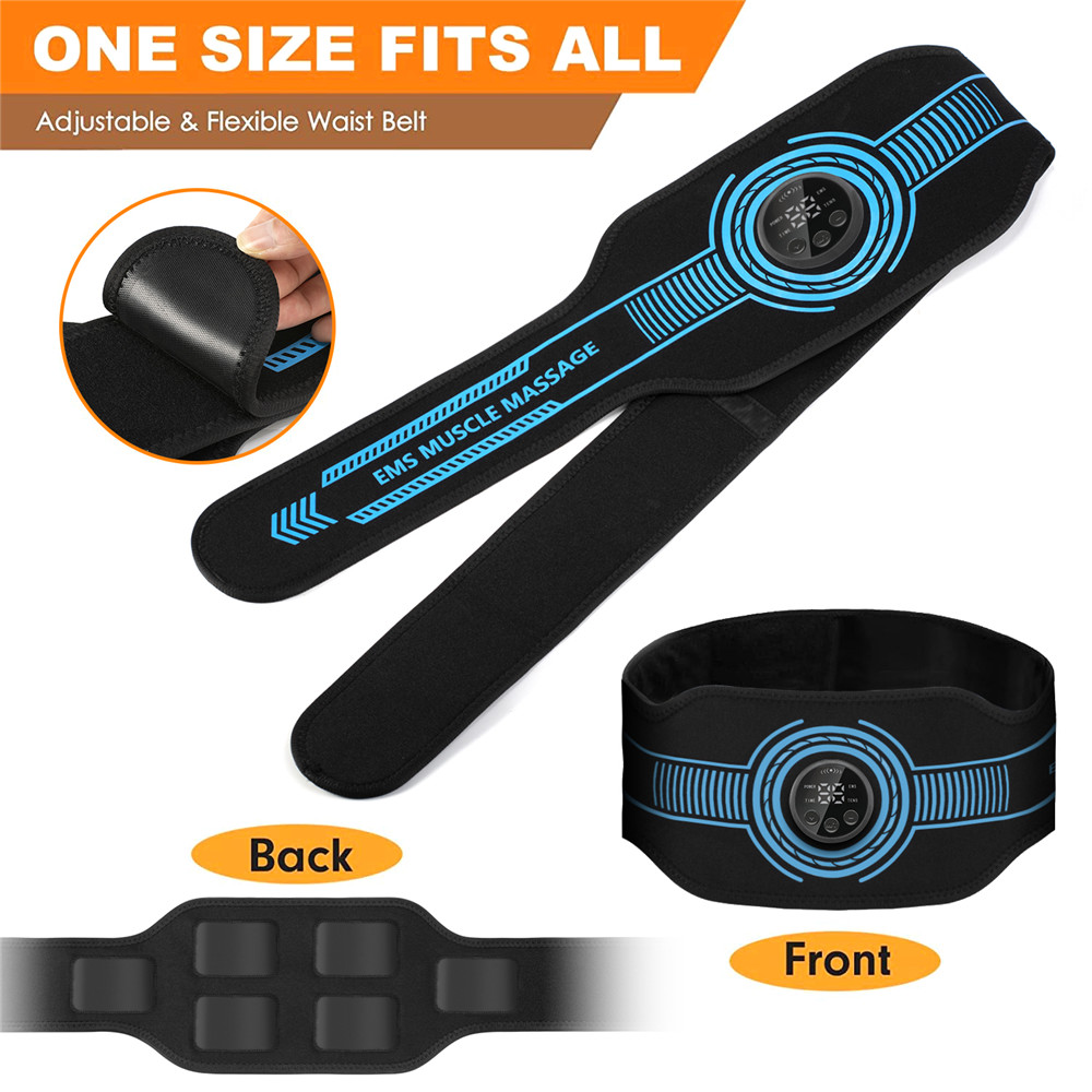 USB Oplaadbare Buikspier Train - Weight Belt Lifting recensie en prijs