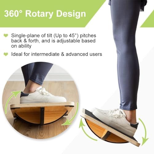 Professioneel houten balansbor - Wobble Board Balance recensie en prijs