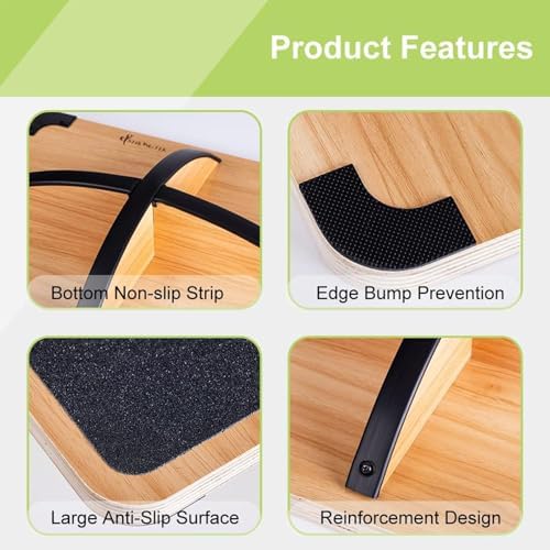Professioneel houten balansbor - Wobble Board Balance recensie en prijs