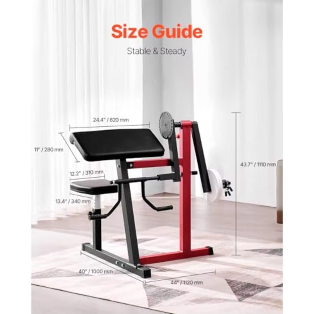 2-in-1 Preacher Curl Machine Z - Home Gym Leg Extension Machine recensie en prijs