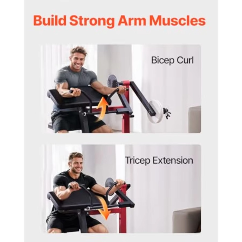 2-in-1 Preacher Curl Machine Z - Home Gym Leg Extension Machine recensie en prijs