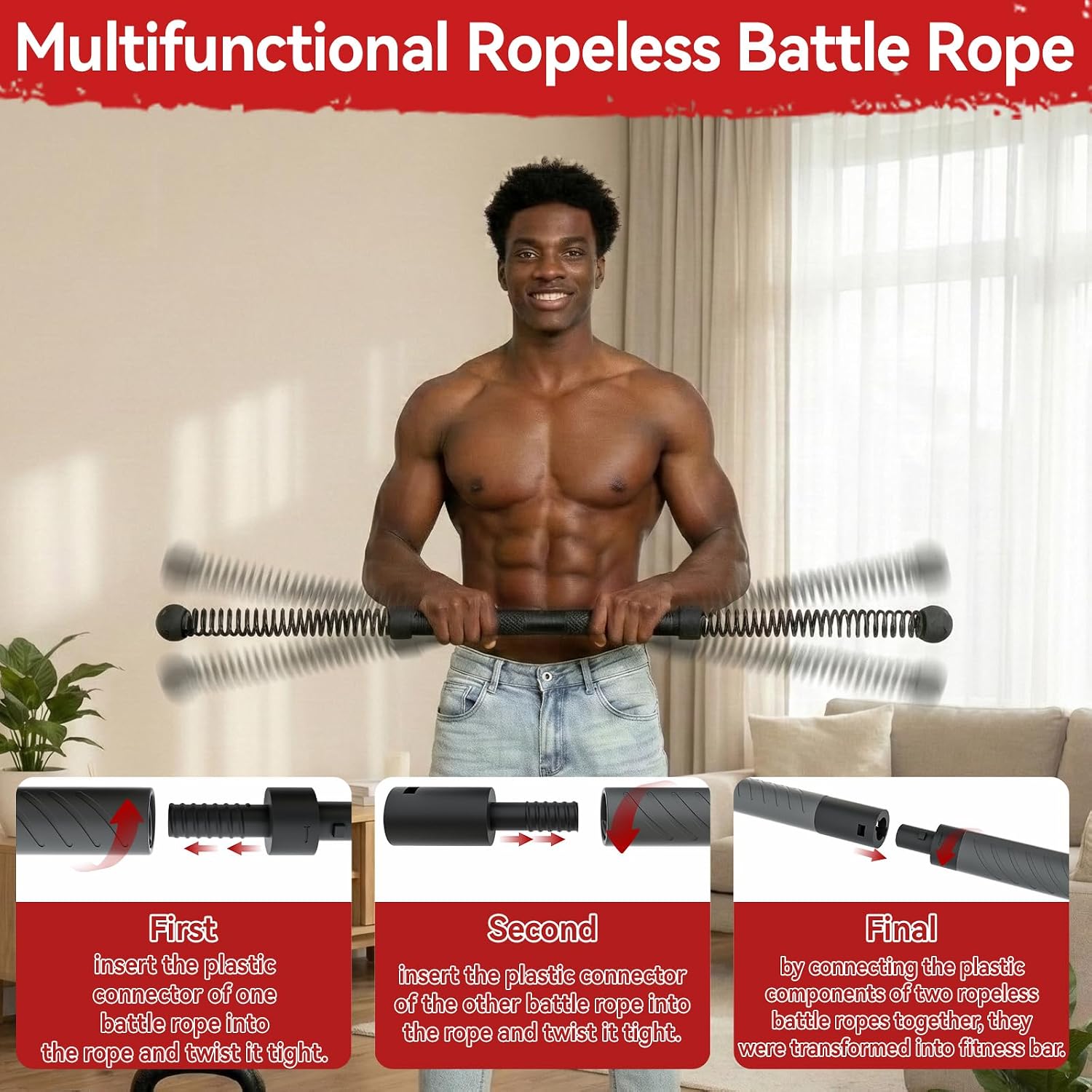 2-in-1 Verbeterde Draadloze Ba - Home Gym Resistance recensie en prijs