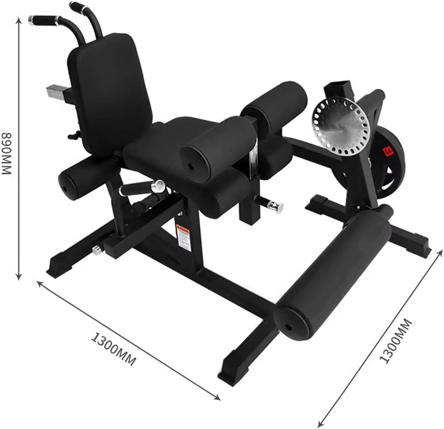 Platenbelaste verstelbare been - Home Gym Leg Extension Machine recensie en prijs