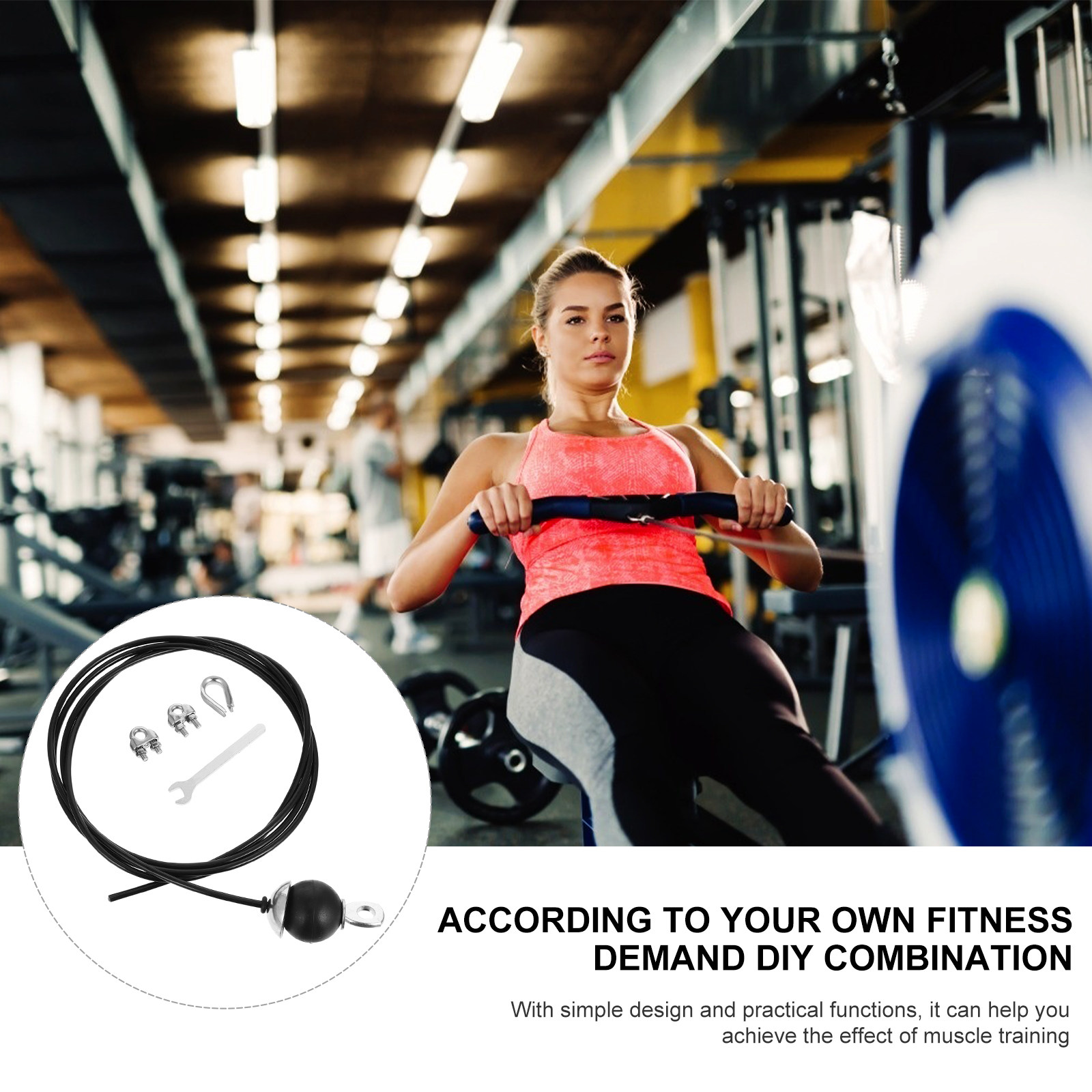 1Set DIY Verstelbare Gym Draad - Home Gym Diy recensie en prijs