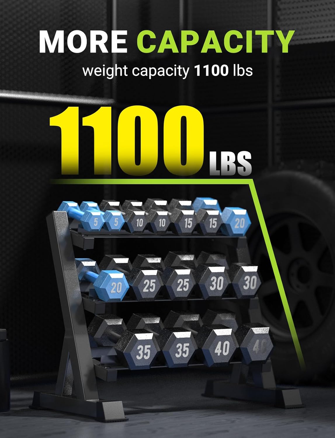 Homegym Dumbbell Rack, 3 & 5 l - Home Gym Usa recensie en prijs